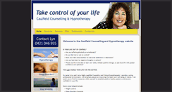 Desktop Screenshot of caulfieldhypnotherapy.com.au